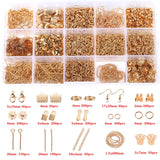 Jewelry Making Kit Charms Hooks Rings Thread Forceps Lobster Clasp Alloy Set