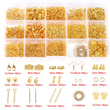 Jewelry Making Kit Charms Hooks Rings Thread Forceps Lobster Clasp Alloy Set