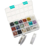 DIY Jewelry Making Kit with Stone Beads & Findings