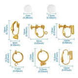 DIY Earring Set with Clip-on Earrings Findings