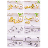 DIY Earring Set with Clip-on Earrings Findings