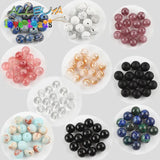 DIY Jewelry Making Kit with Natural Stone Beads in Storage Box