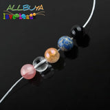 DIY Jewelry Making Kit with Natural Stone Beads in Storage Box
