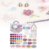Portable Beaded Jewelry Making Tool Set for Crafts