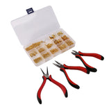 Jewelry Making Starter Kit Tool Set DIY Crafts Wire Pliers Accessories