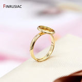 14K Plated Ring Settings for DIY Women Ring Making