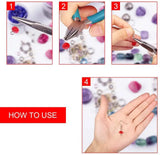DIY Jewelry Making Supplies Kit with Ear Hook Lap & Lobster Clasp