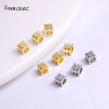 Square Spacer Beads for Jewelry Making DIY Bracelet Necklace