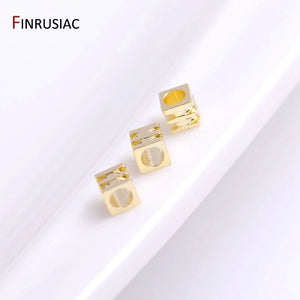 Square Spacer Beads for Jewelry Making DIY Bracelet Necklace