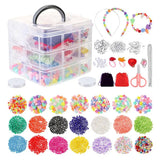 DIY Jewelry Making Supplies Kit with Letter Beads and Accessories