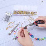 Jewelry Making Supplies Kit with Tools, Beads, Jump Rings, Clasps