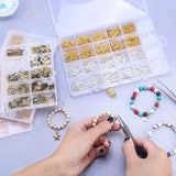 Jewelry Making Supplies Kit with Tools Earring Hooks Necklace Chains