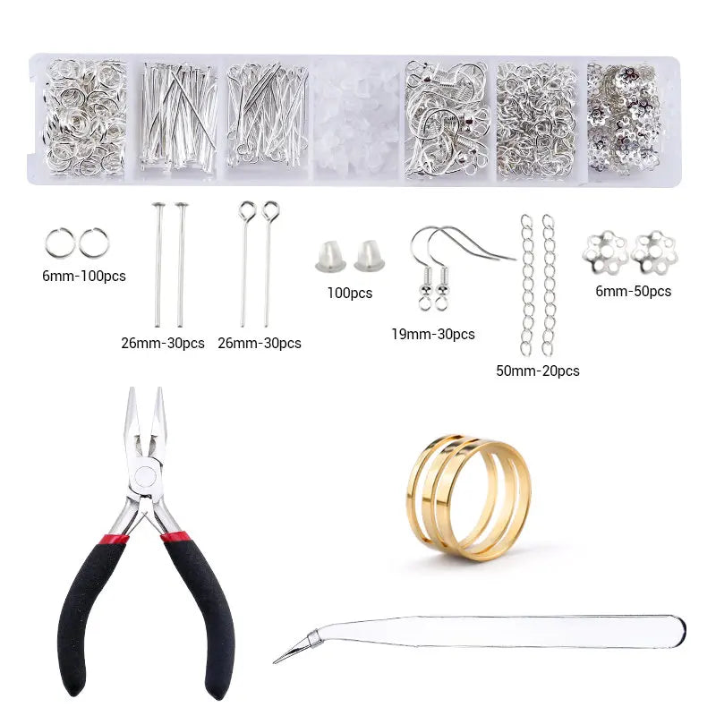 Jewelry Making Supplies Kit with Tools and Findings