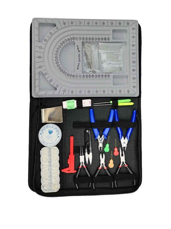 Jewelry Making Supplies Kit with Wires and Findings Tools