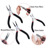 Jewelry Making Supplies Kit with Wires and Findings Tools