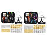 DIY Jewelry Making Kit with Charms, Wires, Findings - Repair Accessories
