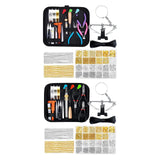 DIY Jewelry Making Kit with Charms, Wires, Findings - Repair Accessories