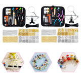 DIY Jewelry Making Kit with Charms, Wires, Findings - Repair Accessories