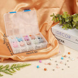 Glass Bead Jewelry Making Kit with Elastic Thread and Scissors