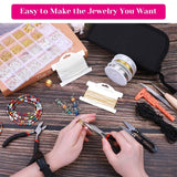 Jewelry Making Supplies Set with Wires Findings Kit
