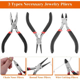 Jewelry Making Supplies Set with Wires Findings Kit