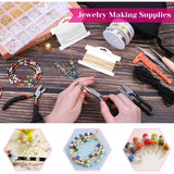 Jewelry Making Supplies Set with Wires Findings Kit