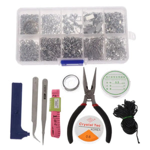Jewelry Making Supplies Kit Beading Wire Pliers for Bracelet Necklace Earrings