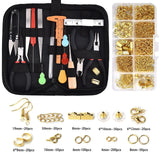 Jewelry Making Tool Kit Pliers Set Scissors Round Nose Plier Wire Cutter