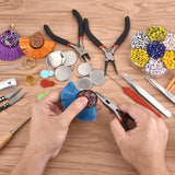 Jewelry Making Tool Kit Pliers Set Scissors Round Nose Plier Wire Cutter