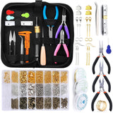 Jewelry Making Tool Kit Pliers Set Scissors Round Nose Plier Wire Cutter