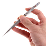 Concave Groove Tweezers Stainless Steel Craft Tools