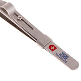 Concave Groove Tweezers Stainless Steel Craft Tools