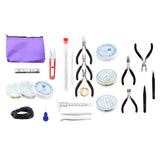 Jewelry Making Tools Kit Copper String Beading Repair Supplies