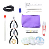 Jewelry Making Tools Kit Copper String Beading Repair Supplies