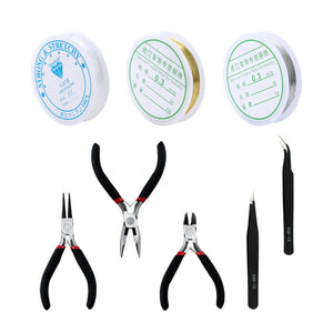 Jewelry Making Tools Kit Copper String Beading Repair Supplies