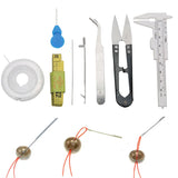 Jewelry Making Tools Set Beading Needles Tweezers Scissors DIY Bracelet Necklace