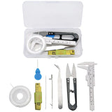 Jewelry Making Tools Set Beading Needles Tweezers Scissors DIY Bracelet Necklace