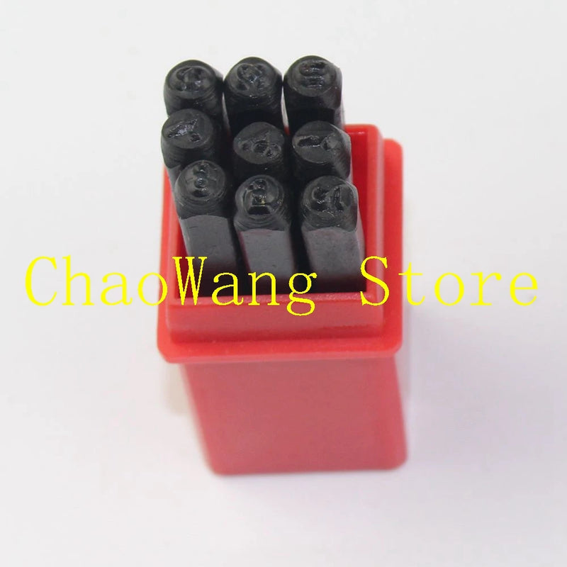0-9 Number Stamps Set for Jewelry Making Tools