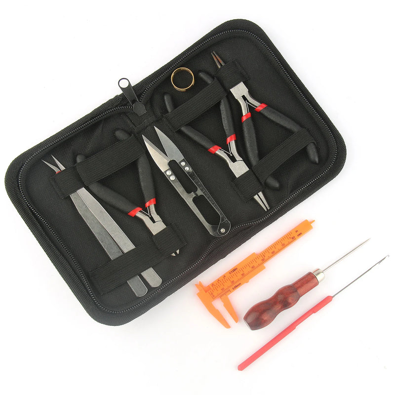 Jewelry Making Tools Set Pliers Scissors Kits for DIY Bracelet Necklace Craft