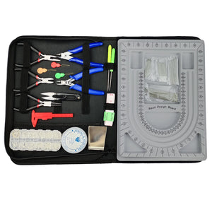 Jewelry Making Tools with Earring Charms Findings Pliers Set