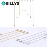 8Pcs Jewelry Extension Chain with Lobster Clasp Closure