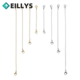8Pcs Jewelry Extension Chain with Lobster Clasp Closure