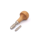 Jewelry Mandrel Single-Ended Pin, Wooden Knob Shape