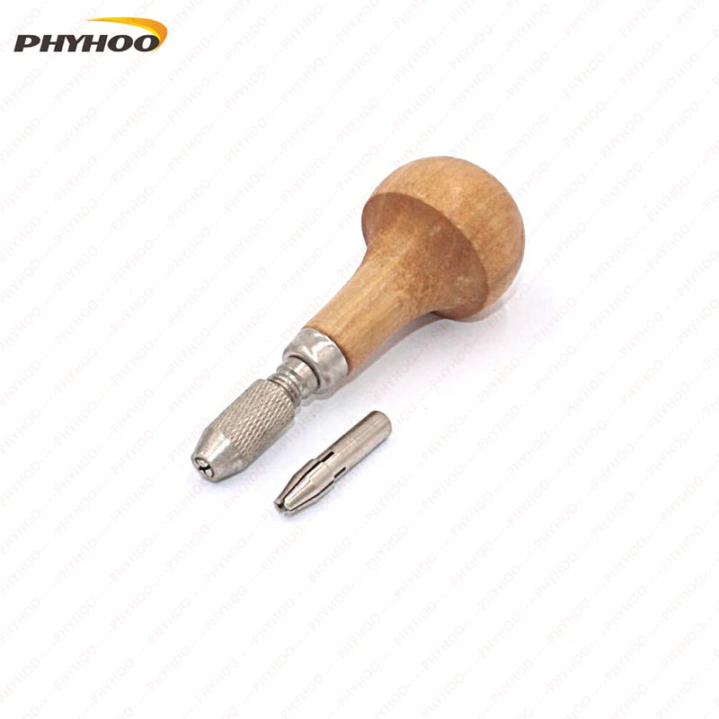 Jewelry Mandrel Single-Ended Pin, Wooden Knob Shape
