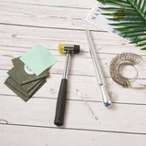 Ring Sizer Mandrel Sticker Finger Gauge Jewelry Measuring Tool