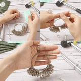 Jewelry Measuring Tool Set - Ring Mandrel, Ring Sizers, Finger Measure, Hammers