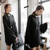 Minimalist Necklace Exaggerated Pearl Velvet Belt Long Sweater Chain