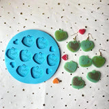 Love Silicone Molds for DIY Keychain Crafting