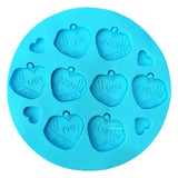 Love Silicone Molds for DIY Keychain Crafting