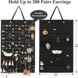 Jewelry Necklace Earring Display Hanging Bag Organizer